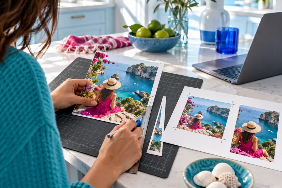 Illustrative crop-editing example
